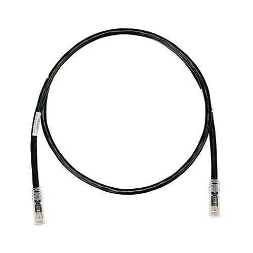Panduit UTPK6A14BL CAT6a Keyed Cooper Patch Cable, 14m, Black