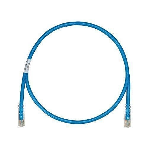 Panduit UTPK6A14BU CAT6a Keyed Cooper Patch Cable, 14m, Blue