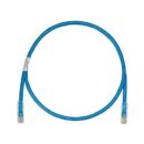 Panduit UTPK6A3MBU CAT6a Keyed Cooper Patch Cable, 3m, Blue