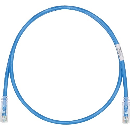 Panduit UTPSP15MBUY Copper Patch Cord, Cat 6, UTP Cable, Blue