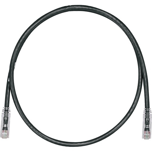 Panduit UTPSP40BLY Category 6 Patch Cable, Black UTP