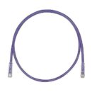 Panduit UTPSP45VLY Copper Patch Cord, Cat 6, Violet UTP Cable