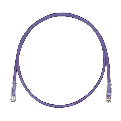 Panduit UTPSP55VLY Category 6 Copper Patch Cord, Violet