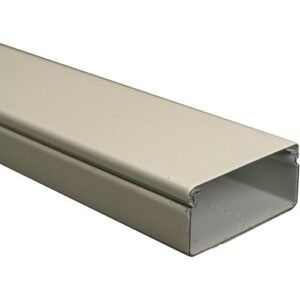 Wiremold V2400BC 2400 Series Raceway Base and Cover, Ivory