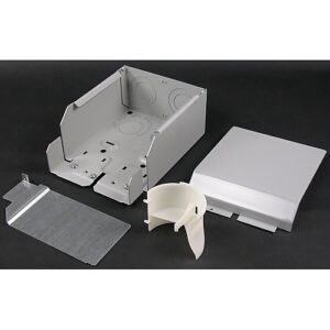 Wiremold V4010DFO 4000 Series Entrance End Fitting Raceway, Ivory