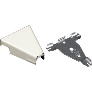 Wiremold V5715 500/700 Series Tee Fitting, Ivory