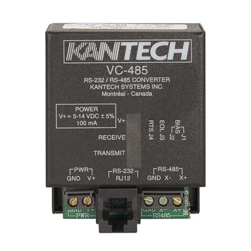 Kantech VC-485 Multi-Function RS-232 to RS-485 Communication Interface