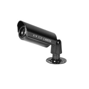 Speco VL128RS8 Mini Weatherproof Camera with Sunshield, 8mm Fixed Lens
