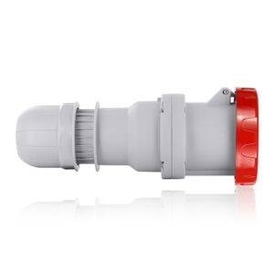 Leviton W363-C11 IEC Receptacle, 4-Pole, 5-Wire, 32A, 200/346-240/415V, IP67