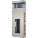 Aiphone WB-HE Wall Box with Hooded Light and Emergency Lettering