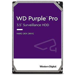 WD WD101PURP Purple Pro 3.5" Hard Drive for Conventional Magnetic Recording Method, 10 TB, SATA 6Gb/s