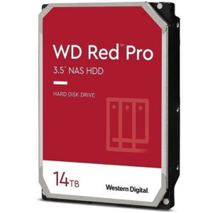 WD WD141KFGX Hard Disk Drive, 14TB Red Pro Nas Hard Drive