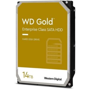 WD WD141KRYZ Gold Series 14TB 3.5" 7200 RPM Hard Disk Drive with 512 MB Cache, SATA 6Gb/s Interface