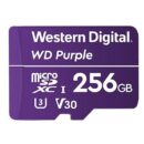 WD WDD256G1P0C QD101 Purple SC Ultra Endurance Micro SD Card for Surveillance Camera, 256GB