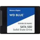 WD WDS250G2B0A 2.5" Internal PC 3D NAND SSD Solid State Drive, SATA III Gb/s, up to 550 MB, 250GB, Blue