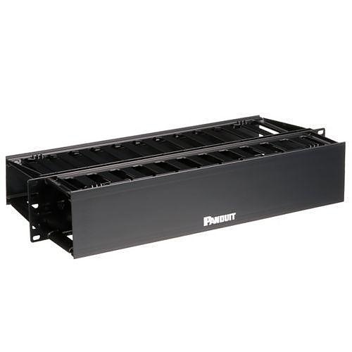 Panduit WMP1E Horizontal Wired Manager Front and Rear