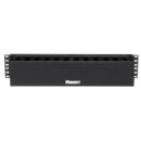 Panduit WMPF1E Horizontal Wired Manager Front 2U with Cover, Horizontal Wired Manager Front Only RU