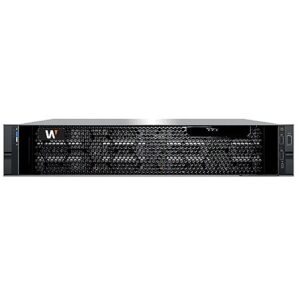 Hanwha WRR-P-S202L1 WAVE Optimized 2U Rack Server, 32TB HDD, Black