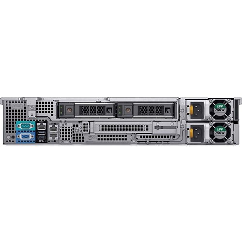 Hanwha WRR-P-S202S1 WAVE Optimized 2U Rack Server, 24TB HDD, Black