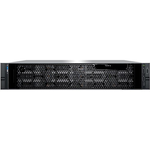 Hanwha WRR-P-S202S1 WAVE Optimized 2U Rack Server, 40TB HDD, Black