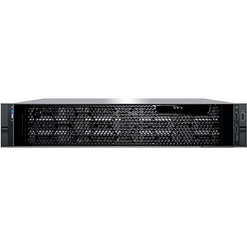Hanwha WRR-P-S202S1 WAVE Optimized 2U Rack Server, 48TB HDD, Black