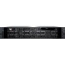 Hanwha WRR-P-S202W1 WAVE Optimized 2U Rack Server, 144TB HDD, Black