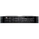 Hanwha WRR-P-S202W1 WAVE Optimized 2U Rack Server, 80TB HDD, Black
