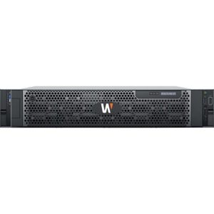 Hanwha WRR-Q-A200W WAVE Optimized 2U Rack Server, 16TB HDD, Black