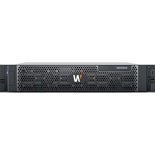 Hanwha WRR-Q-A200W WAVE Optimized 2U Rack Server, 16TB HDD, Black