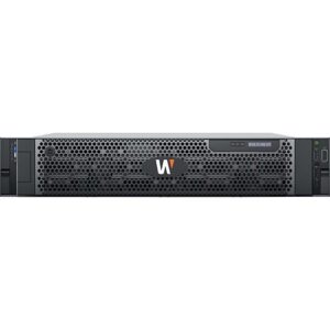Hanwha WRR-Q-A200W WAVE Optimized 2U Rack Server, 24TB HDD, Black