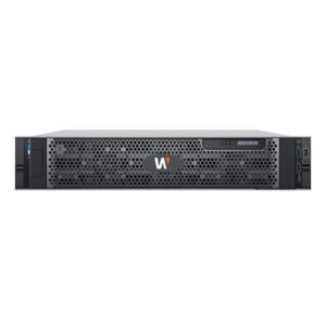 Hanwha WRR-Q-A200W WAVE Optimized 2U Rack Server, 32TB HDD, Black