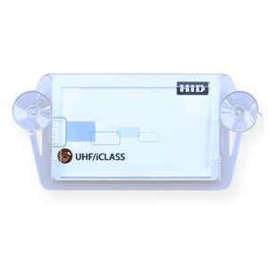 HID WSHLDMT-BLU Windshield Mount Card Holder, 10-Pack, Blue