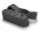 Wiremold WSPC320CBK Desktop Power Center, Black