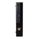 Hanwha WWT-P-7204MW Micro Form Factor Wisenet WAVE Client Workstation for 2-Monitor Output, Windows 10 IoT Enterprise, (14th Gen) Intel Core i7, 16GB RAM, 256GB SSD OS Drive