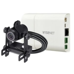 Hanwha XNB-H6240A X-Series 2MP Network ATM Camera Kit with 1.5m Cable, 2.4mm Fixed Lens, Ivory