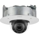 Hanwha XND-6081RF X-Series 2MP IR Flush-Mount Indoor Dome Camera, 2.8-12mm Varifocal Lens, White