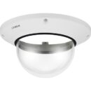 Hanwha XND-6081VZ X-Plus 2MP Indoor Vandal PTRZ Dome Camera, 2.8-12mm Varifocal Lens, White