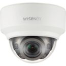Hanwha XND-8080RV X-Series 5MP IR Indoor Vandal Dome Camera, 3.9-9.4mm Varifocal Lens, Ivory