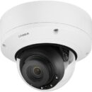 Hanwha XND-8081RV X-Series 5MP IR Indoor Vandal Dome Camera, 3.6-9.4mm Varifocal Lens, White