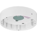 Hanwha XND-8081VZ X-Plus 5MP IR Indoor Vandal PTRZ Dome Camera, 3.6-9.4mm Varifocal Lens, White