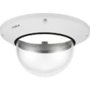 Hanwha XND-8081VZ X-Plus 5MP IR Indoor Vandal PTRZ Dome Camera, 3.6-9.4mm Varifocal Lens, White
