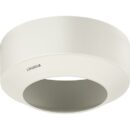 Hanwha XND-8081VZ X-Plus 5MP IR Indoor Vandal PTRZ Dome Camera, 3.6-9.4mm Varifocal Lens, White
