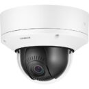 Hanwha XND-8081VZ X-Plus 5MP IR Indoor Vandal PTRZ Dome Camera, 3.6-9.4mm Varifocal Lens, White