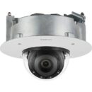 Hanwha XND-8082RF X-Series 6MP Flush Mount IR IP Dome Camera, 2.8-8.4mm Motorized Varifocal Lens, Signal White