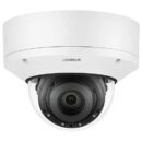 Hanwha XND-8082RV/KAP Series 6MP Indoor IR Vandal Dome IP Camera, 2.8-8.4mm Motorized Varifocal Lens, White, TAA Compliant