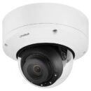 Hanwha XND-8082RV/KAP Series 6MP Indoor IR Vandal Dome IP Camera, 2.8-8.4mm Motorized Varifocal Lens, White, TAA Compliant
