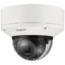 Hanwha XND-9083RV Series 8MP Indoor IR Vandal Dome Camera, 4.4-9.3mm Motorized Varifocal Lens, White