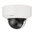 Hanwha XND-C7083RV/KEX Series 4MP AI Indoor IR Vandal Dome IP Camera, 2.8-10mm Motorized Varifocal Lens, White, TAA Compliant