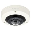 Hanwha XNF-8010RVM X-Series 6MP IR Vandal 360° Mobile Fisheye Camera, 1.6mm Fixed Lens, Ivory
