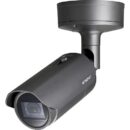 Hanwha XNO-6080R X-Series 2MP IR Bullet Camera, 2.8-12mm Varifocal Lens, Gray